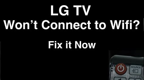 In such a case, resetting the network on your <b>TV</b> might help fix the Wi-Fi connection issue. . Lg tv companion not working